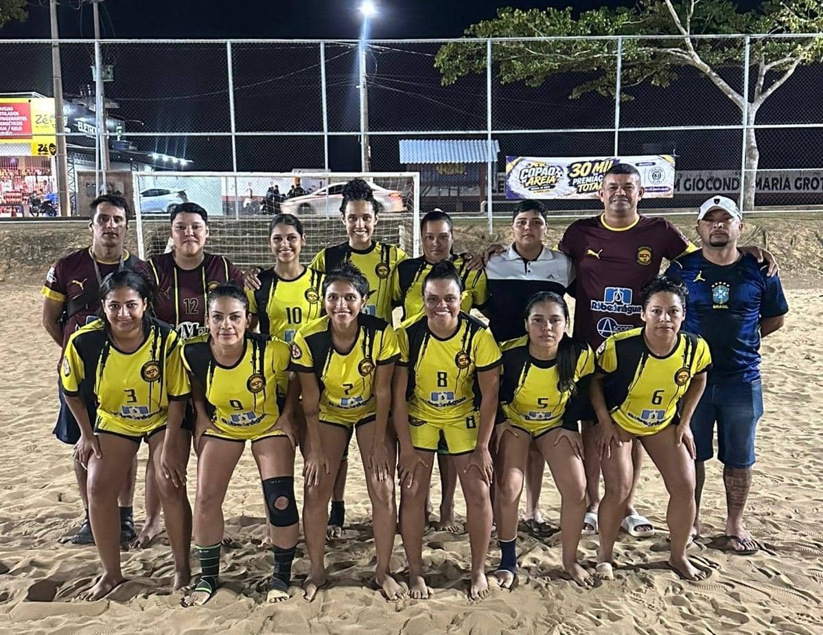Borussia e Veneza são finalistas do Copão de Futebol de Areia Feminino
