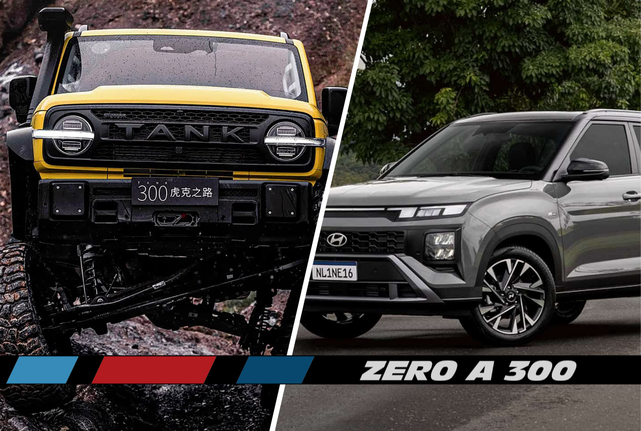 GWM Tank 300 vira SUV mais raiz