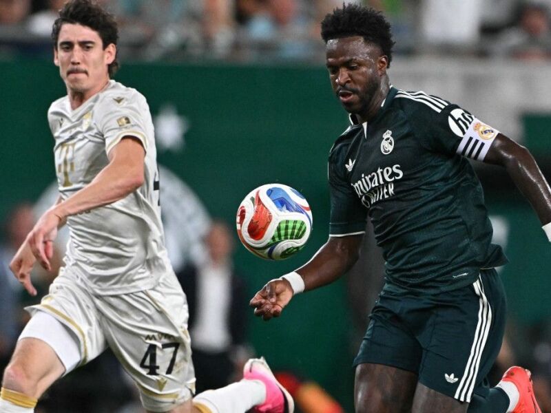 Vini Jr. sofre oito faltas em estreia, e Real Madrid aponta diferença de tratamento na Espanha