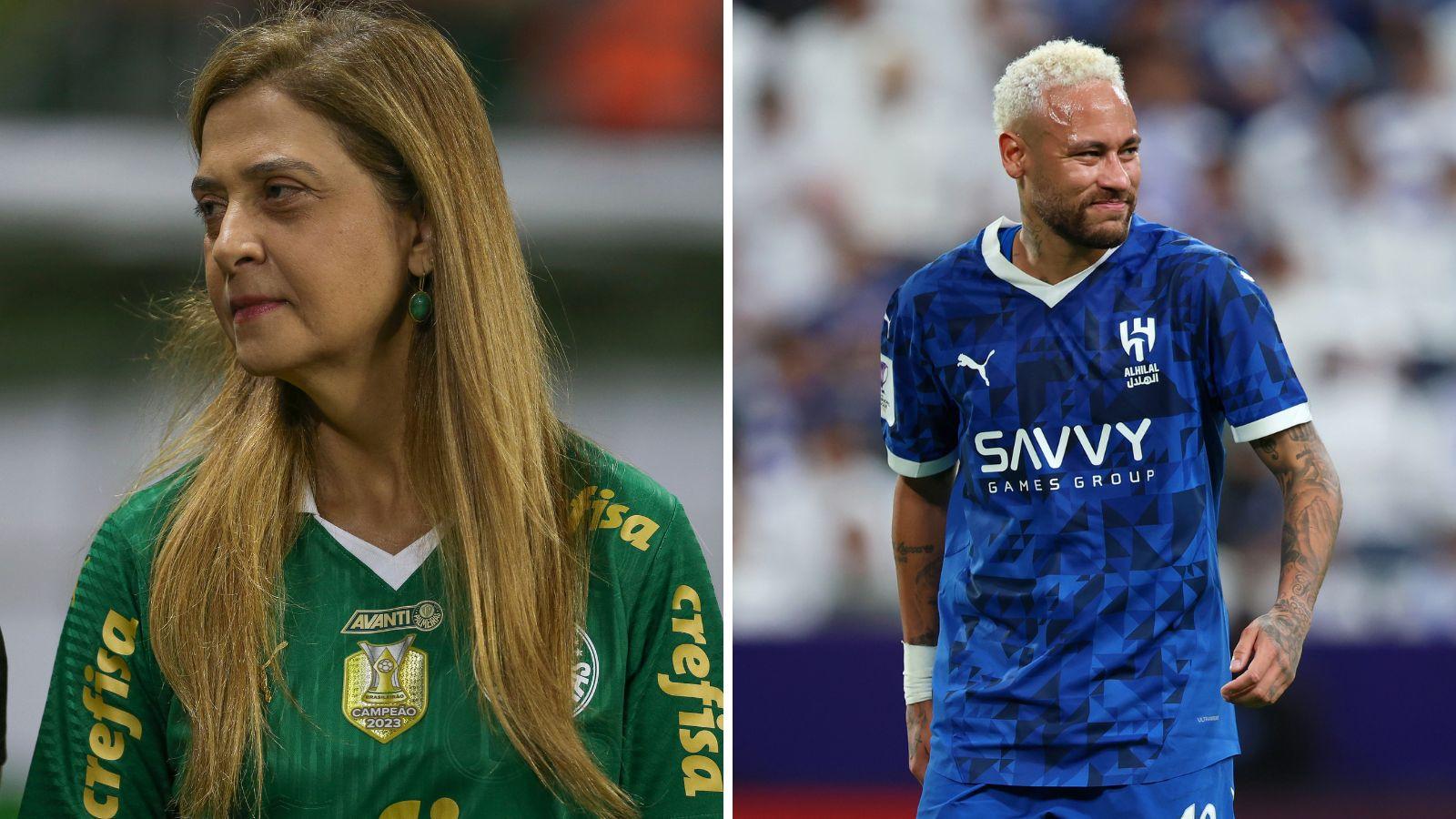 Leila Pereira bateu o martelo sobre a contratação de Neymar pelo Palmeiras; relembre