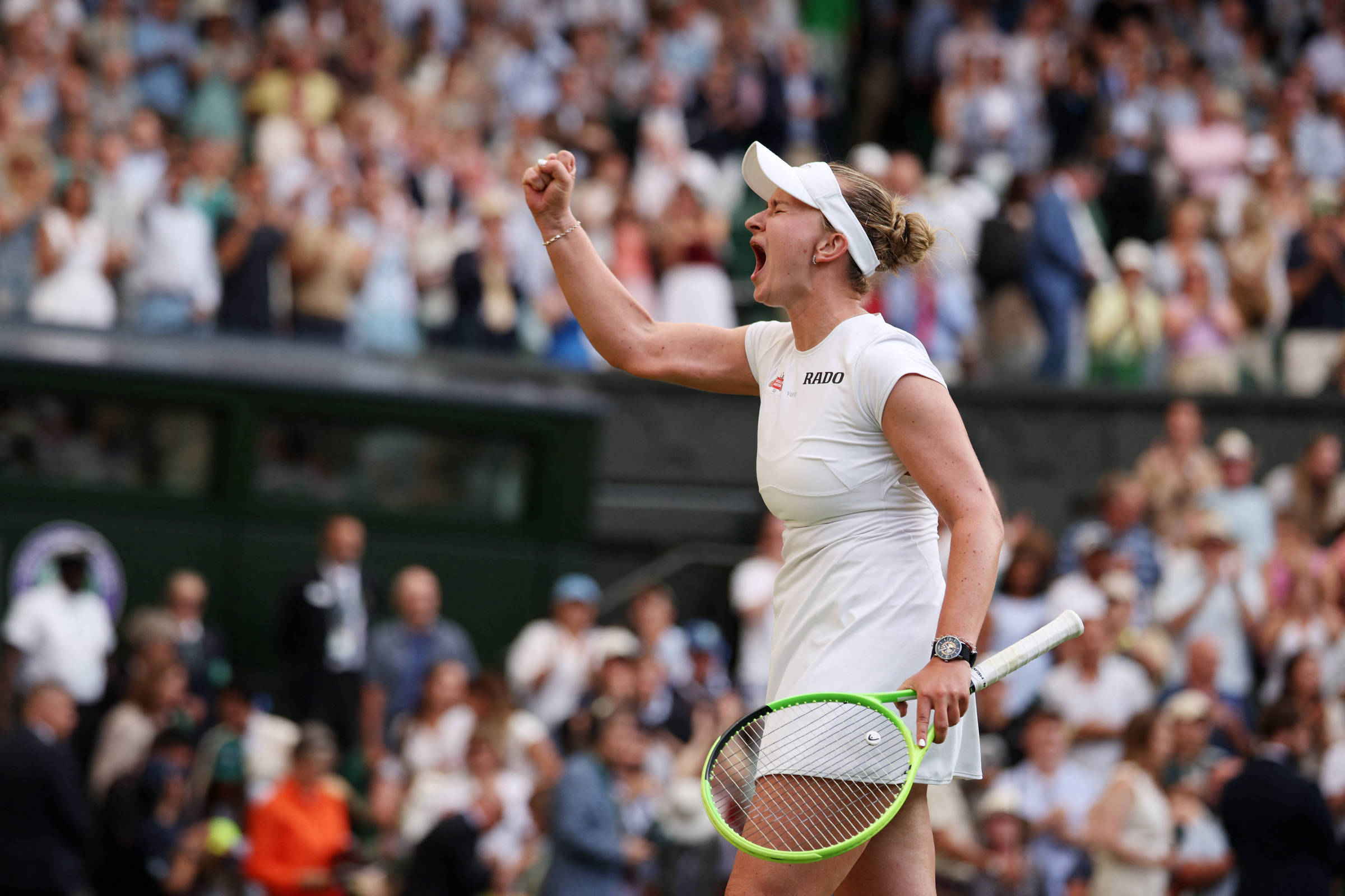 Copa do Mundo toma conta das arquibancadas de Wimbledon