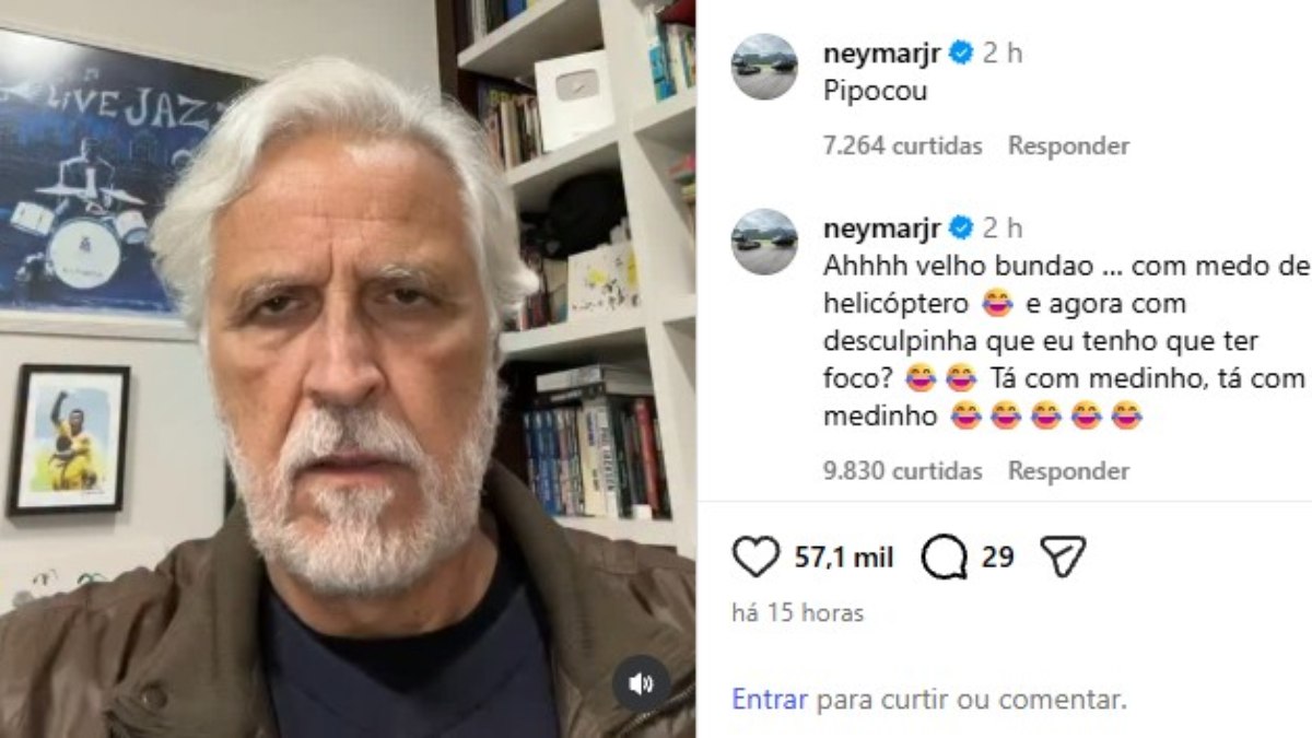 Neymar chama jornalista de "bundão" e "pipoqueiro"