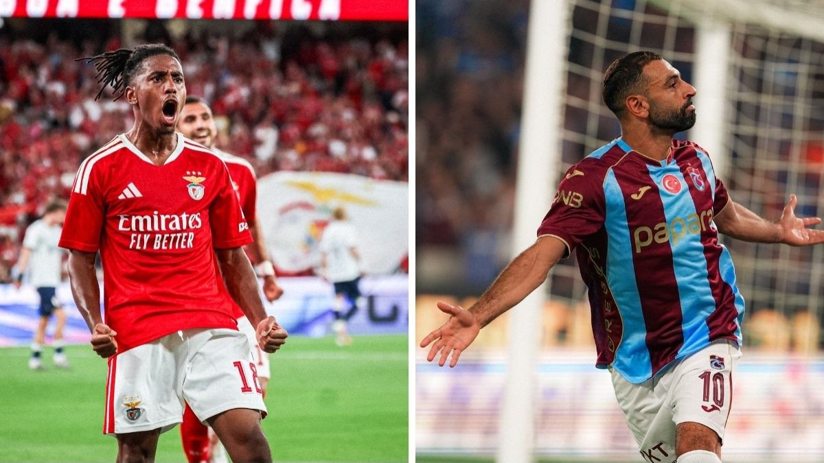 Benfica e Trabzonspor buscam vaga na  Liga Europa