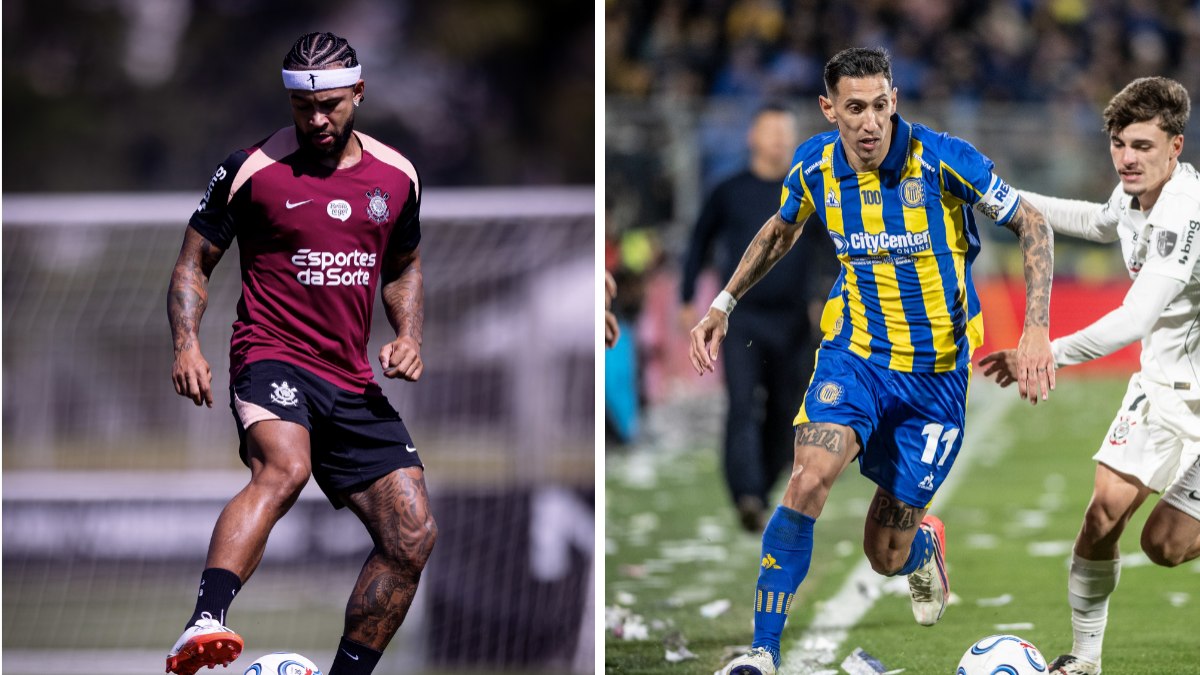 Com Memphis, Corinthians decide vaga contra o Rosario de Di Maria