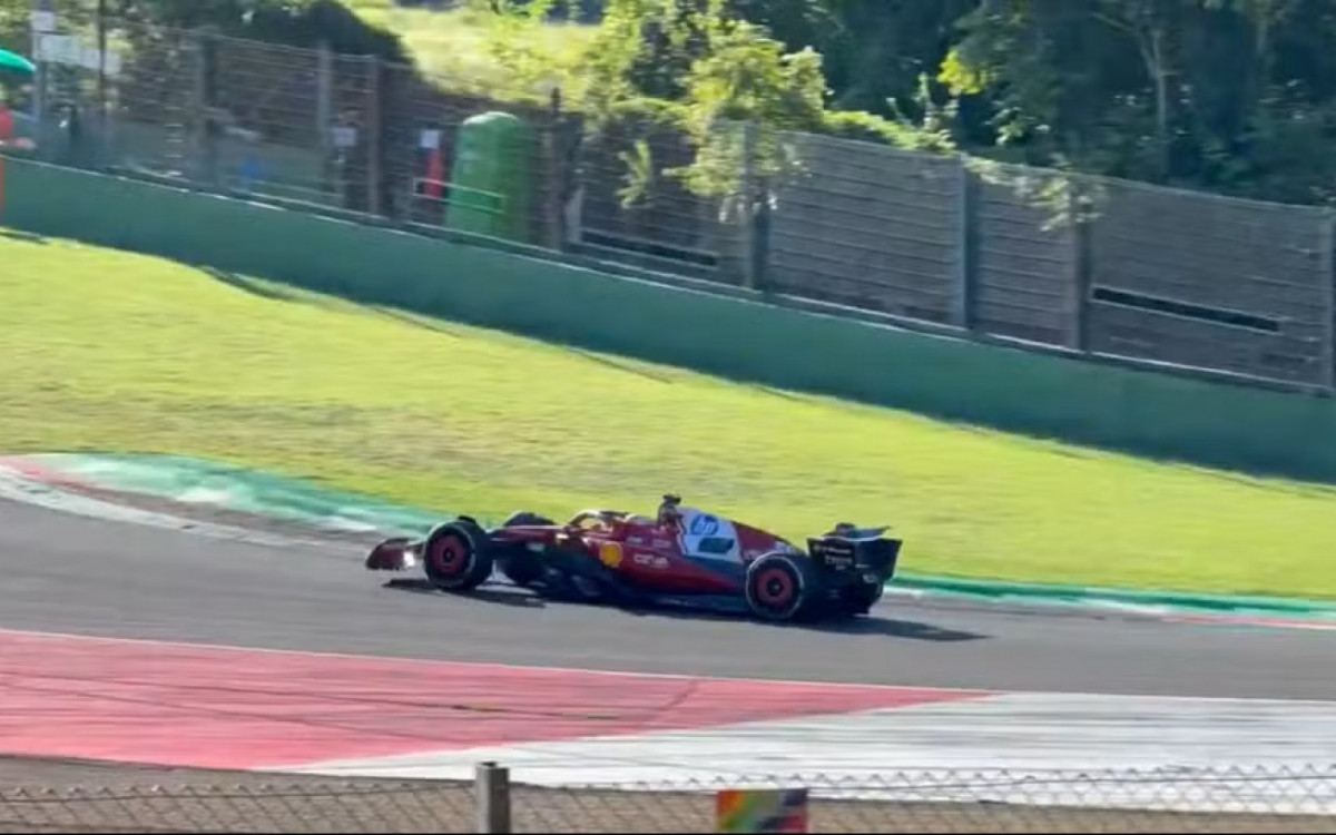 Perto da Fórmula 1, Rafa Câmara faz teste com carro da Ferrari