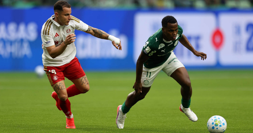 Palmeiras se afoba, é contido pelo Internacional e empata em casa