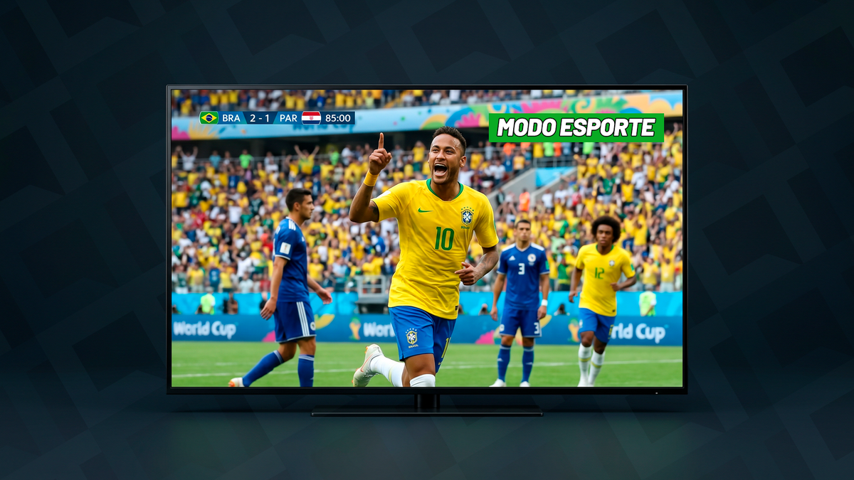 "Modo Esporte" da TV melhora imagem e som de verdade? Nós testamos na Copa