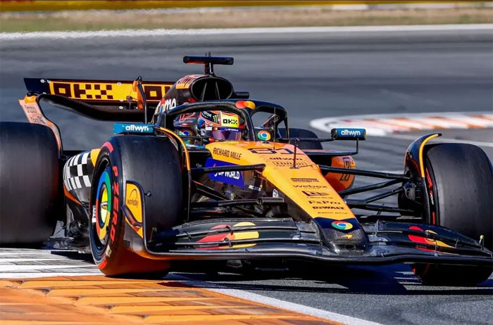 Holanda 2025: Piastri vence e dispara no campeonato