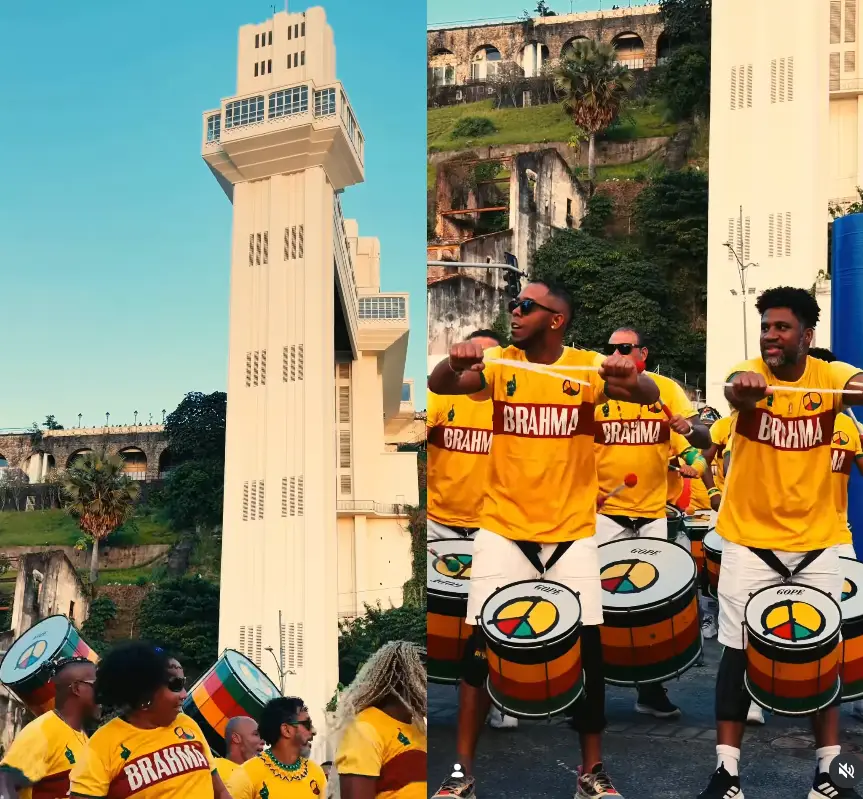 Brahma leva o ritmo do Olodum para embalar torcida do Brasil contra a Noruega