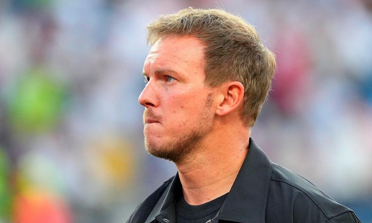 Federação da Alemanha anuncia saída de Julian Nagelsmann após queda na Copa